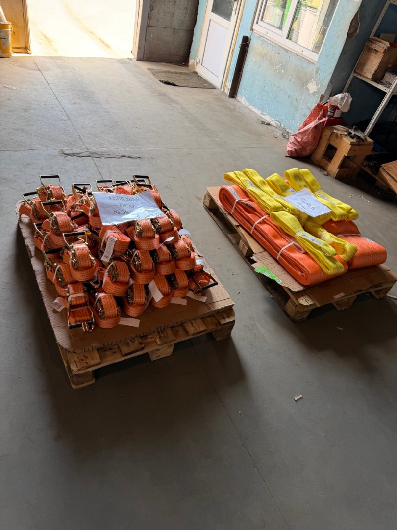Отгрузка стяжных ремней